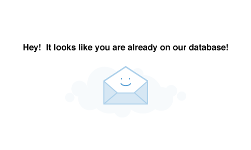 Subscriber Form Subscriber Already Exists